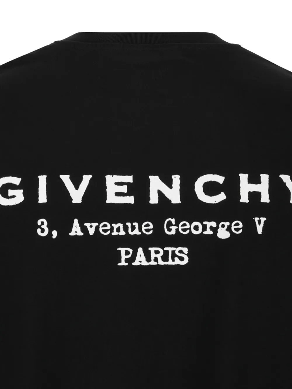 Givenchy logo-print cotton T-shirt Zwart