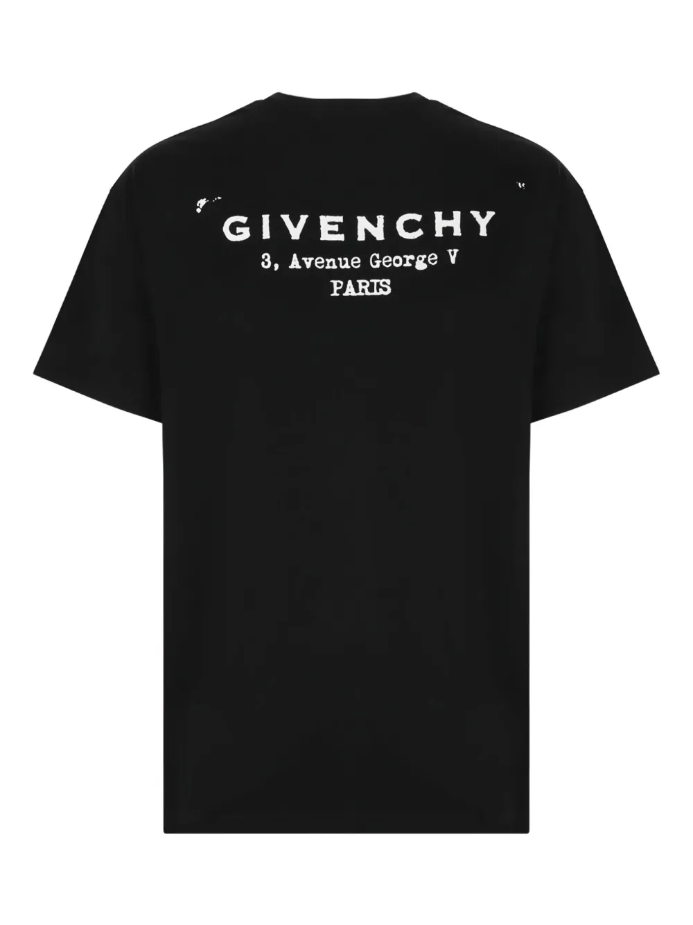 Givenchy logo-print cotton T-shirt Zwart