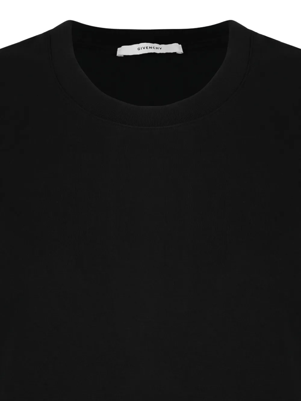 Givenchy logo-print cotton T-shirt Zwart