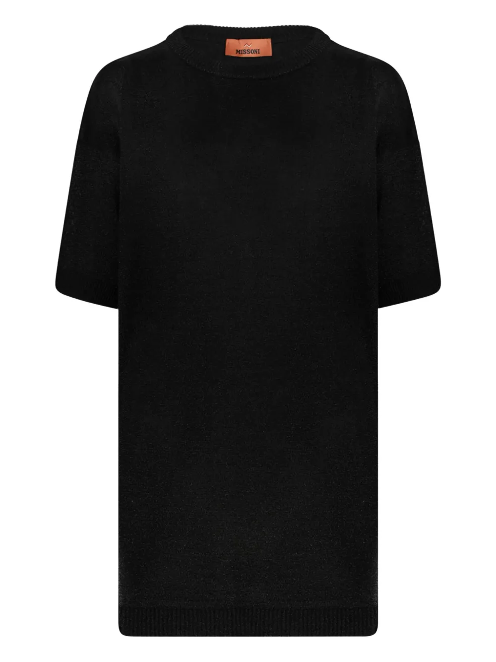Missoni short-sleeve crew-neck T-shirt | Black | Image 1