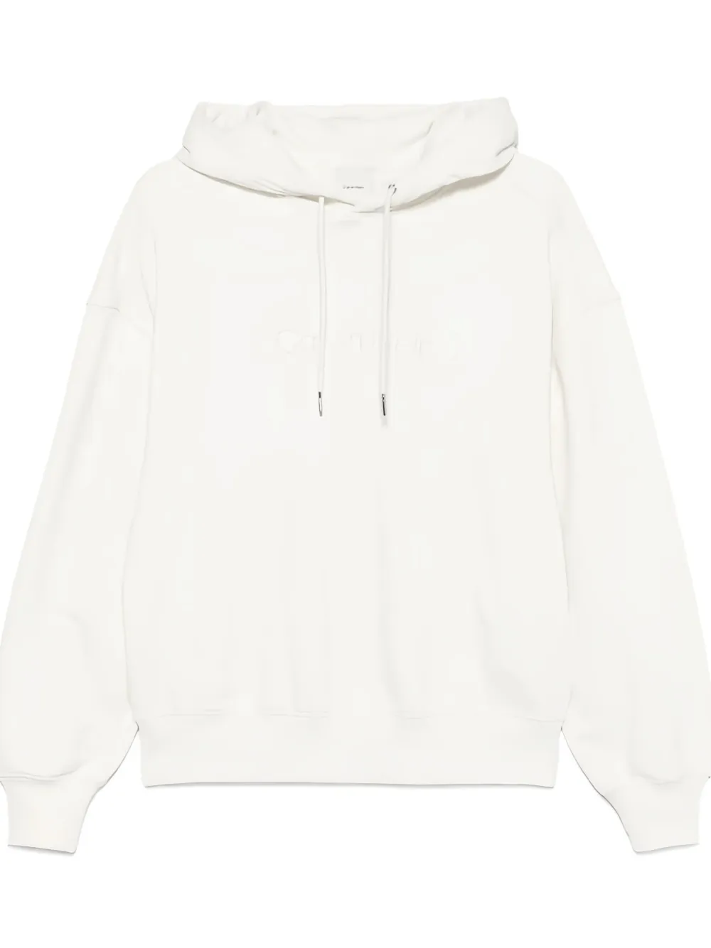 Calvin Klein Hoodie met geborduurd logo - Wit