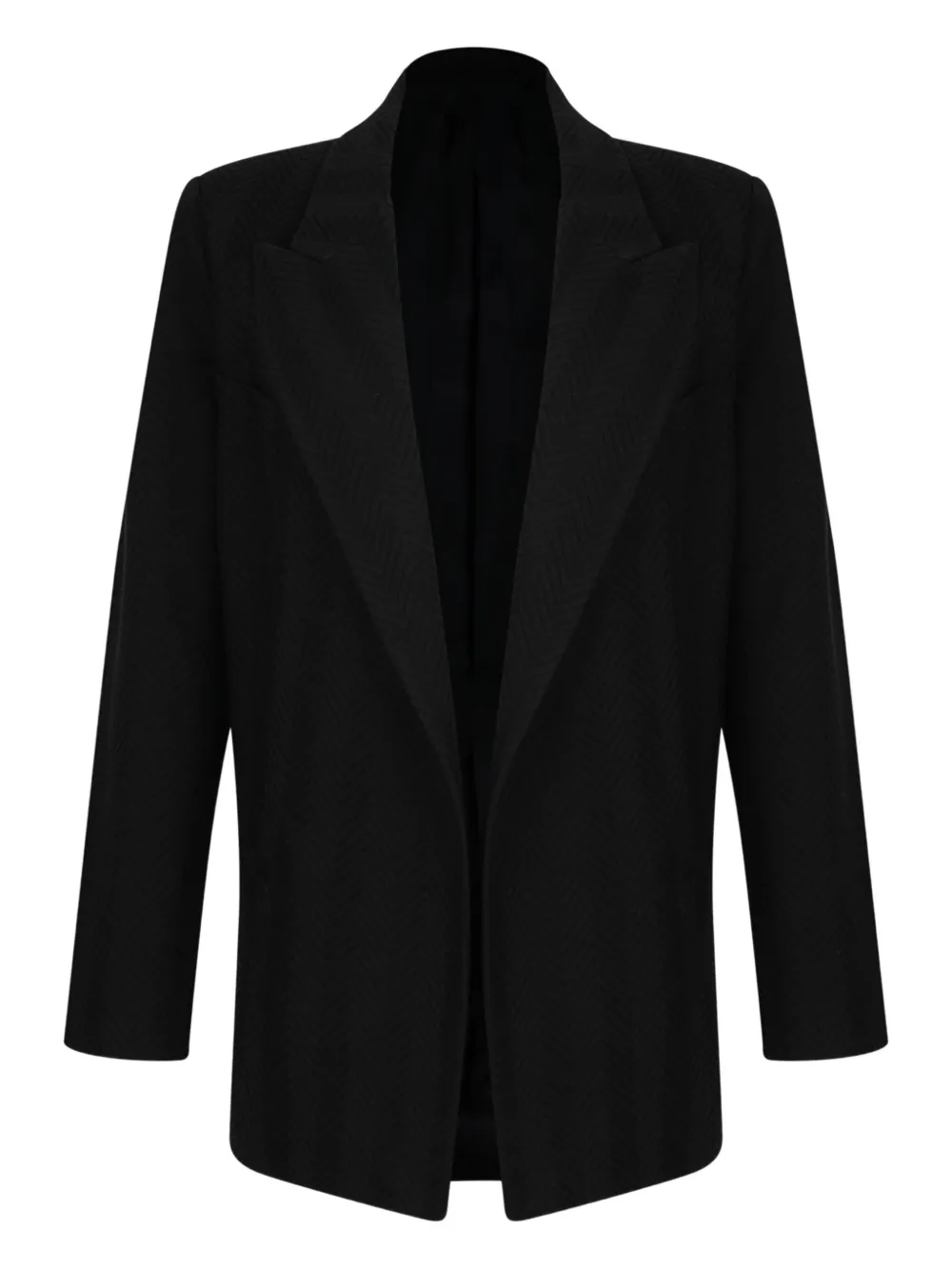 Missoni Shawl-collar Blazer In Black