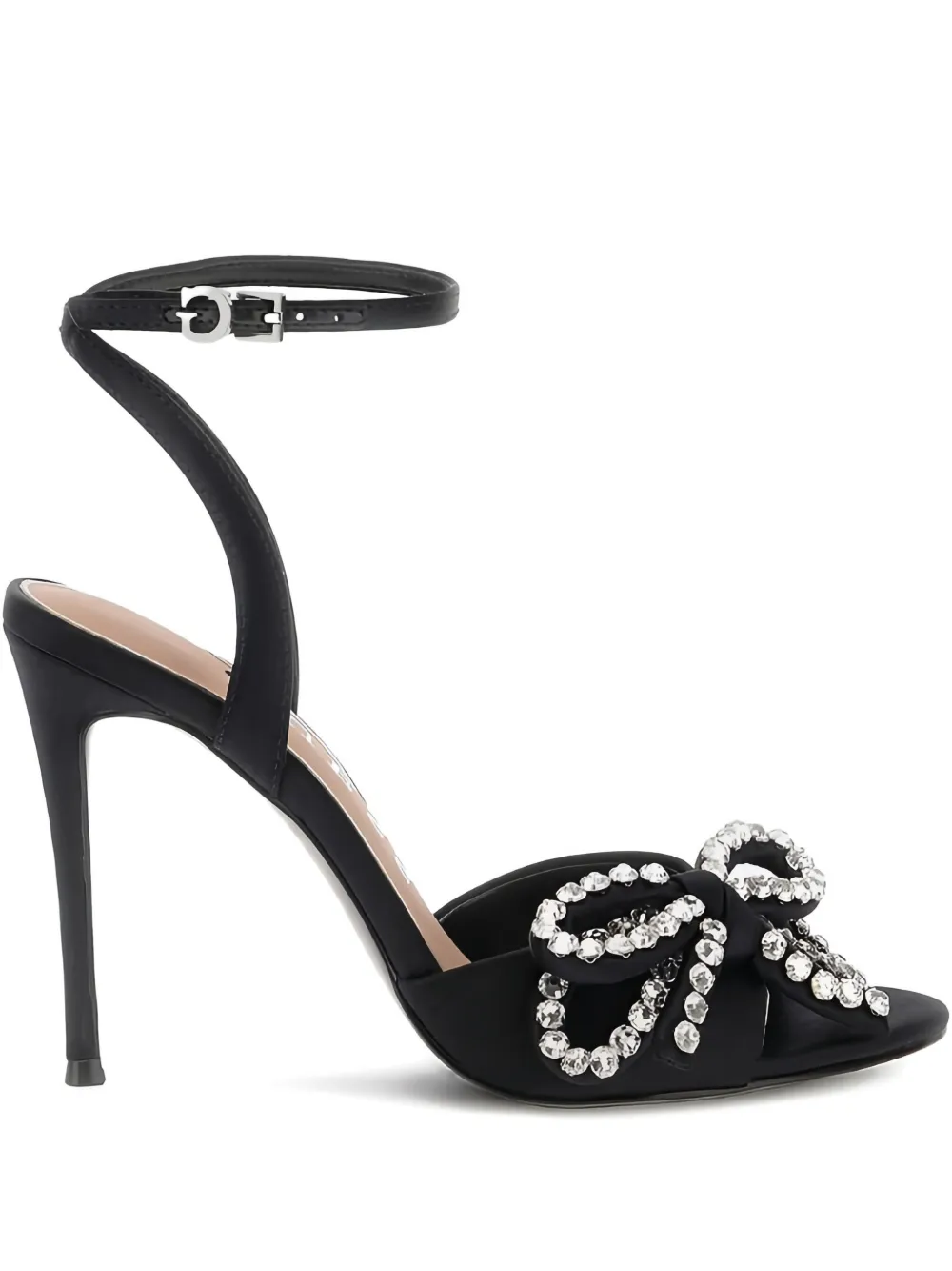 Guess Usa 105mm Charmin Sandals In Black