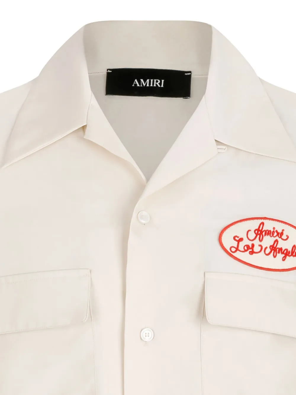 Amiri Patches Shirt In White