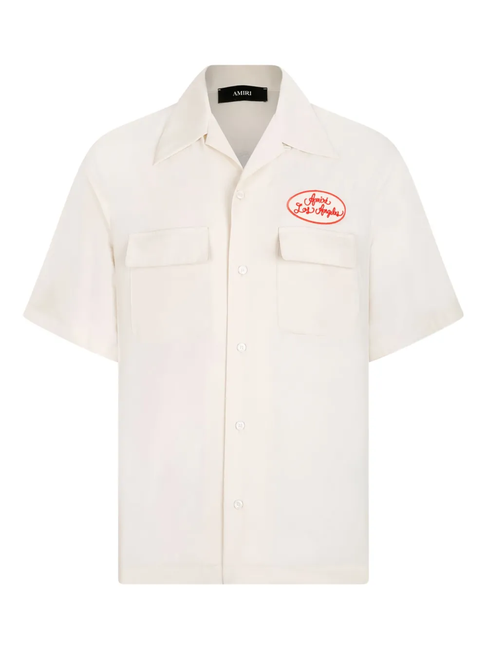 Amiri Patches Shirt In White