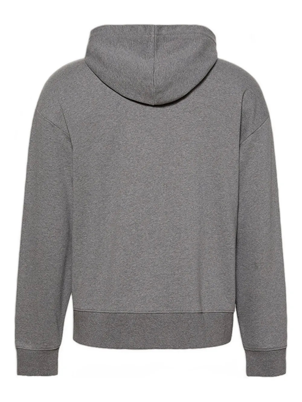 Calvin Klein Logo-detail Hoodie In Gray