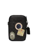 Coach Hitch patch-print messenger bag - Grey