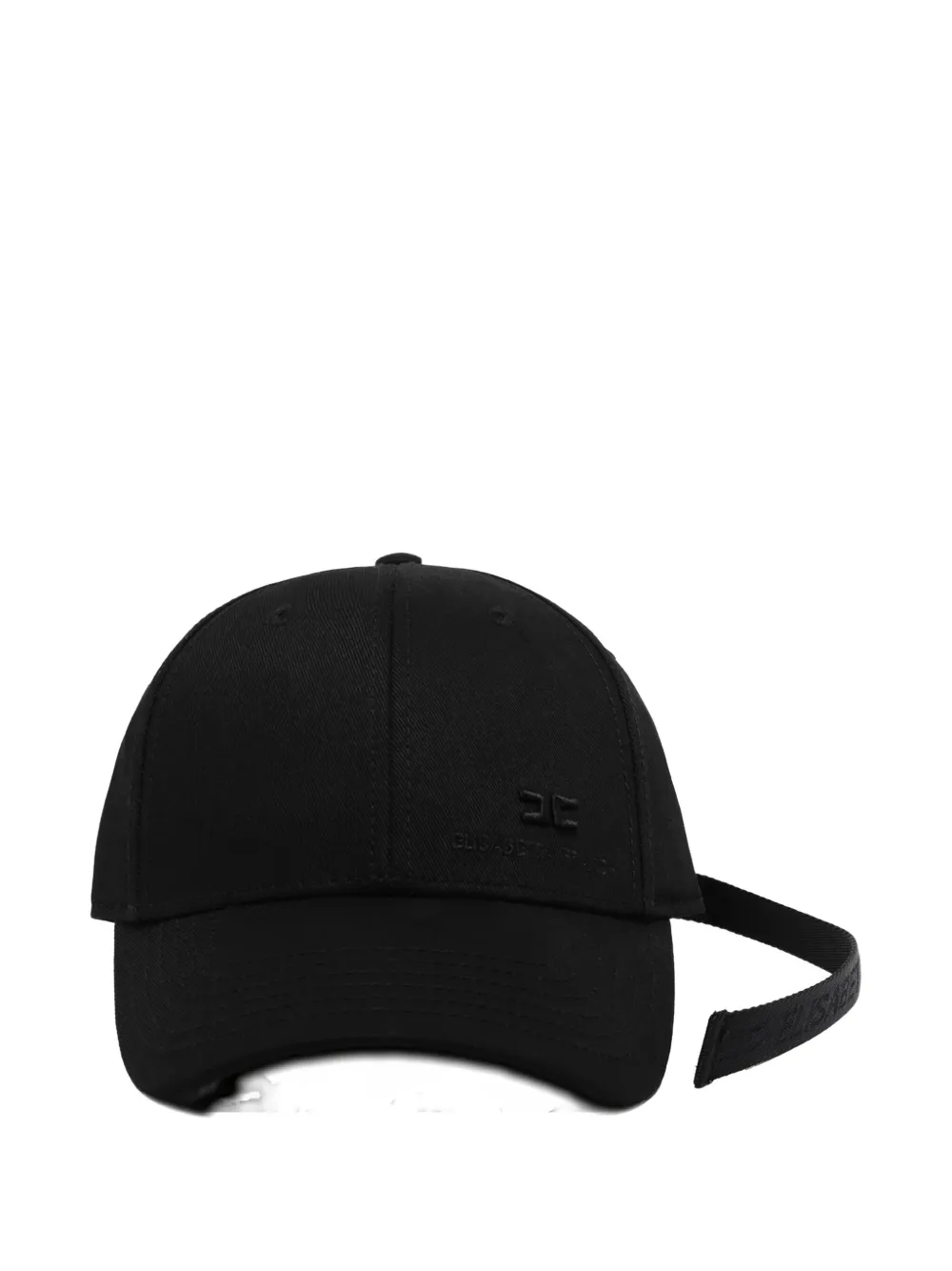 Elisabetta Franchi logo-embroidered cap - Blu