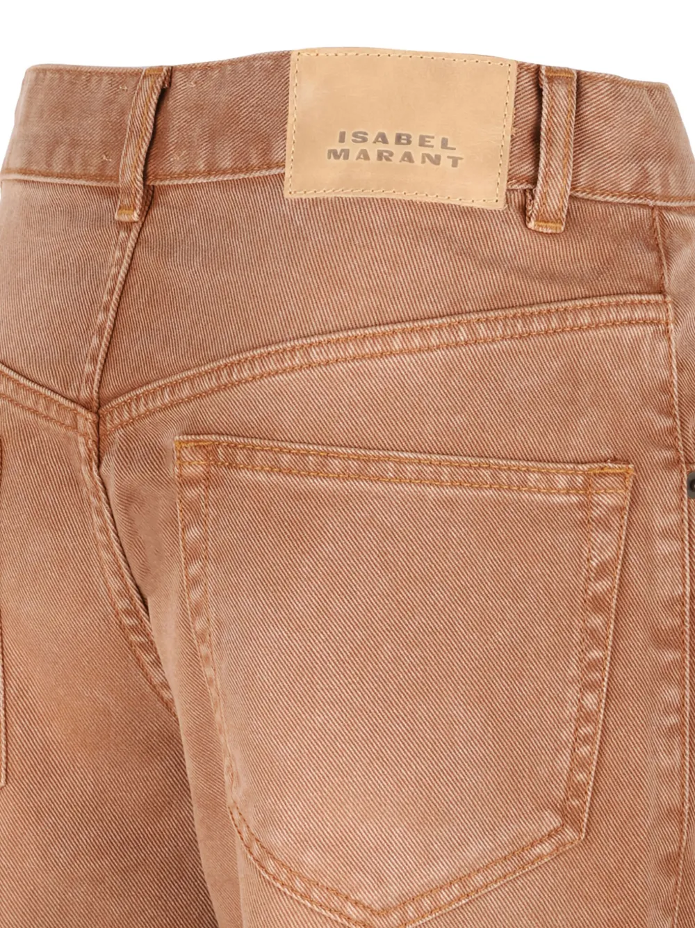 ISABEL MARANT Broek met vijf zakken Bruin
