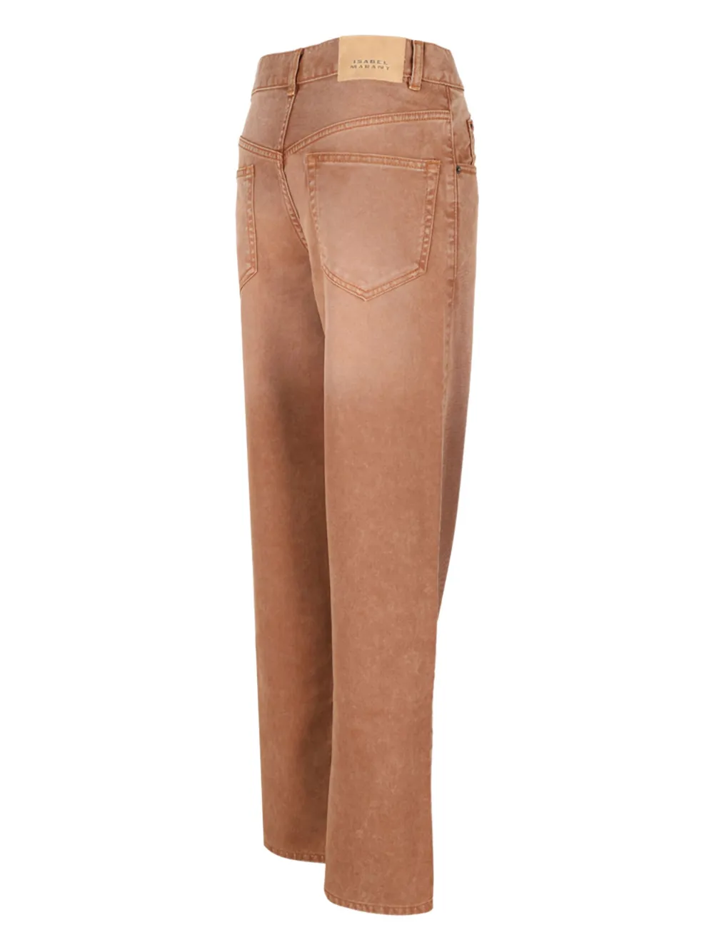 ISABEL MARANT Broek met vijf zakken Bruin