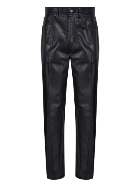 Calvin Klein leather trousers