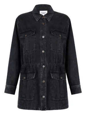 TOTEME Denim Overshirt Jacket | Blue | FARFETCH