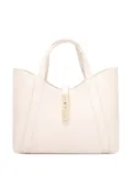 Furla Goccia curved-top clasp tote bag - Neutrals