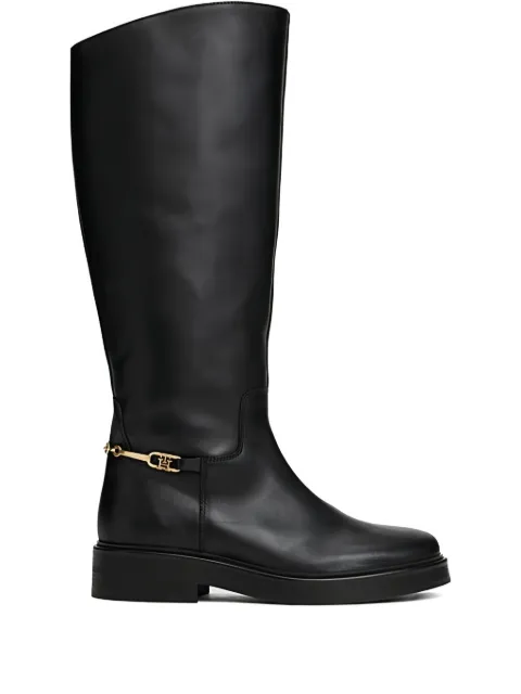 Tommy Hilfiger botas con detalle de cadena