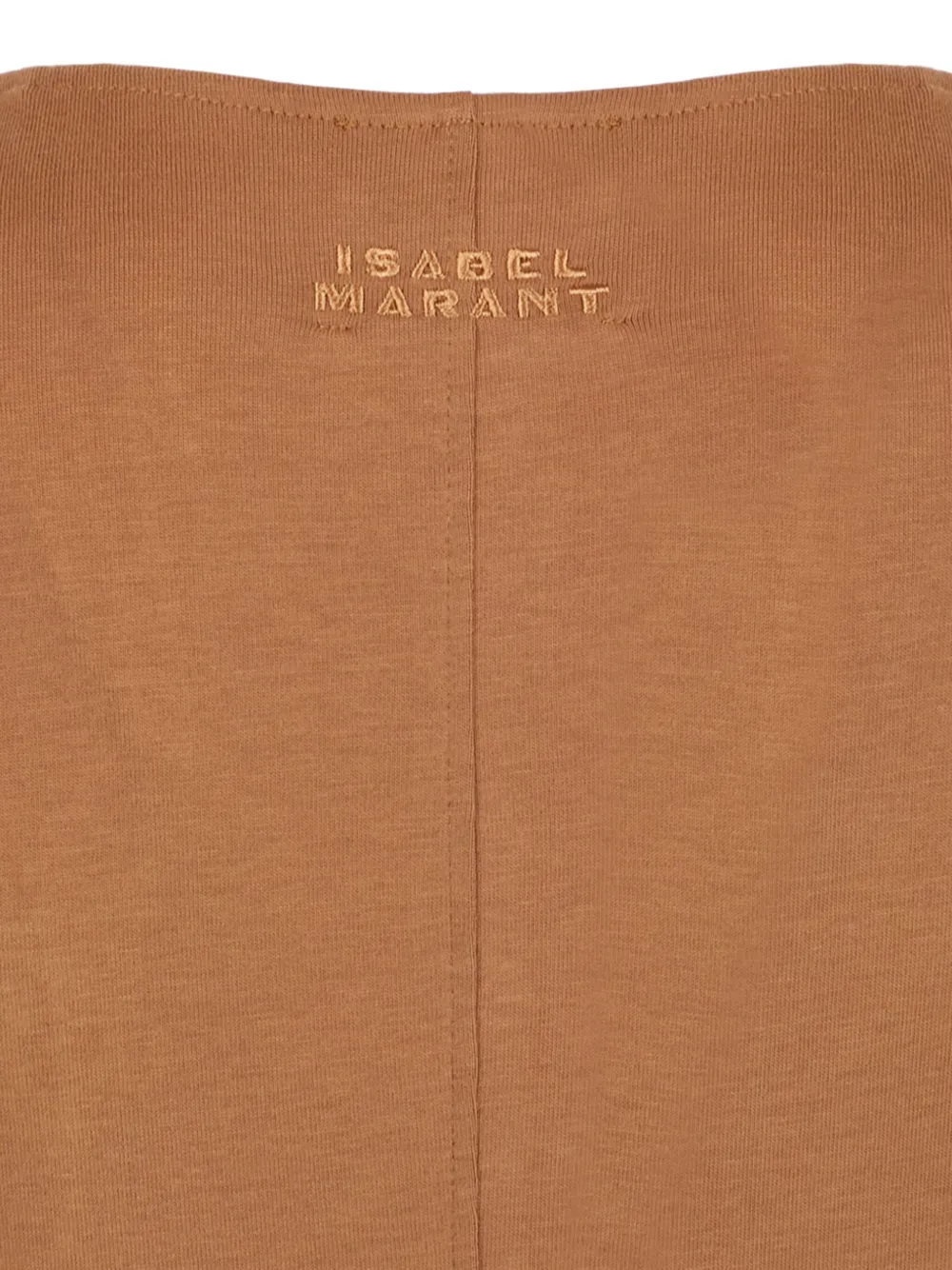 ISABEL MARANT Gedrapeerde tanktop Beige