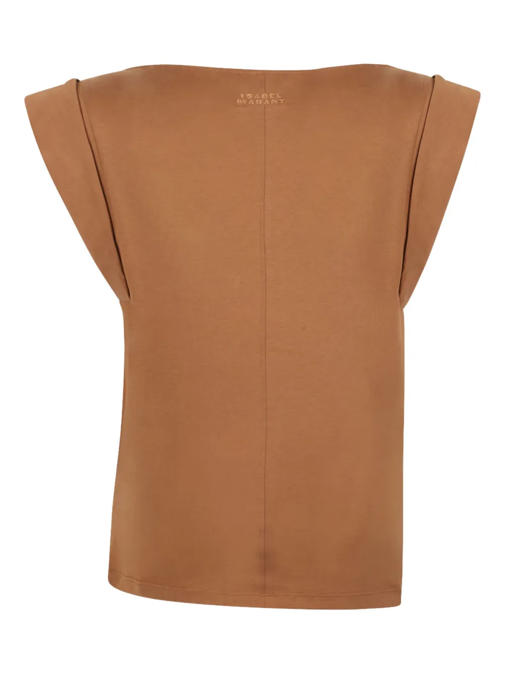 ISABEL MARANT Gedrapeerde tanktop Beige
