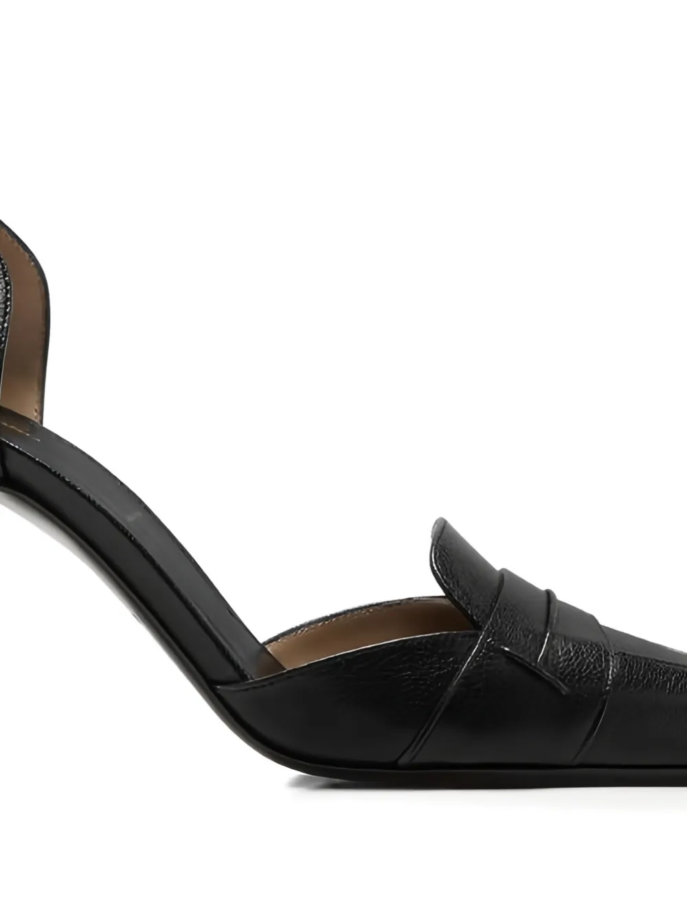 TOM FORD 85mm leather pumps Black