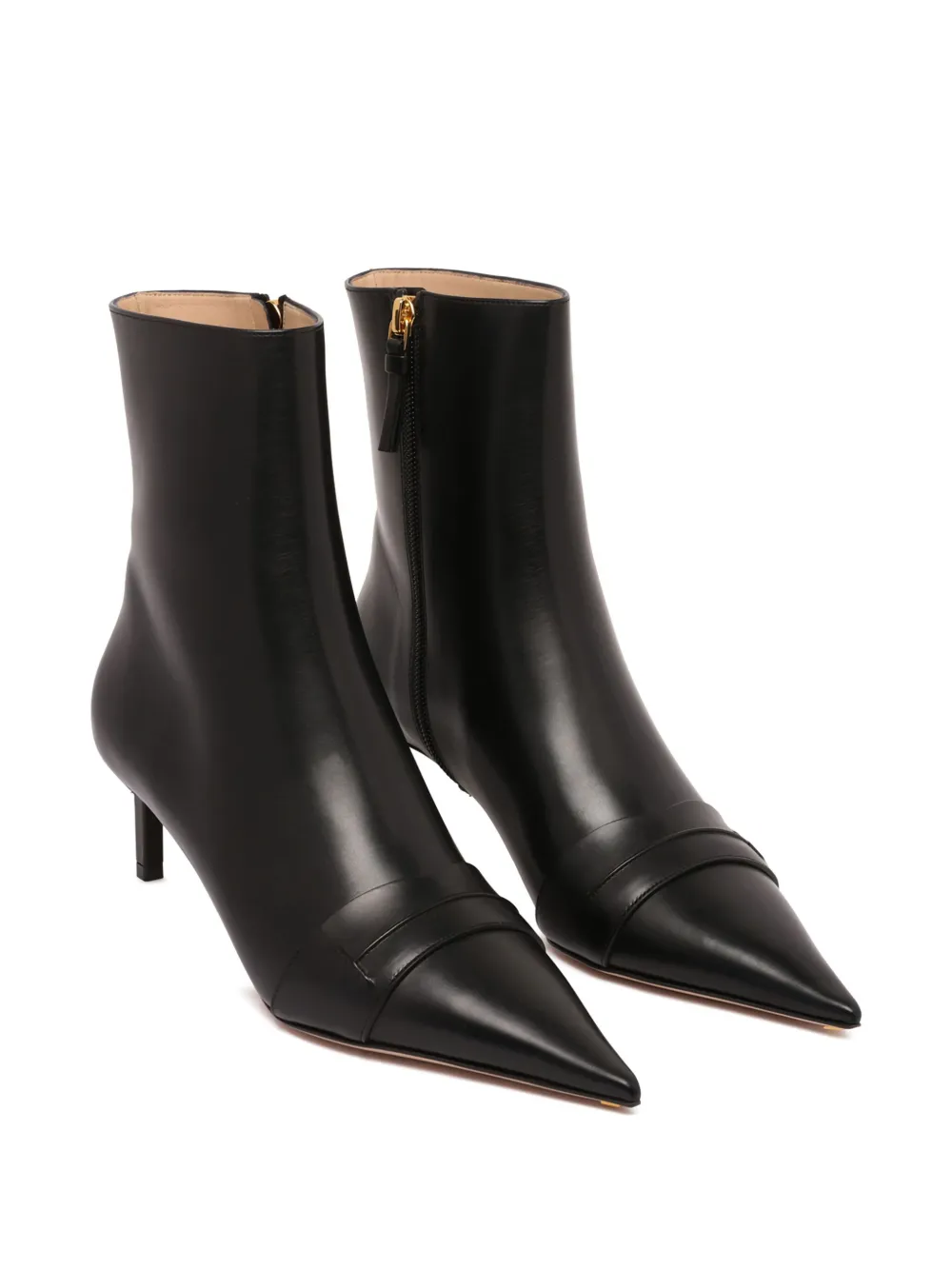 TOM FORD 55mm leather ankle boots Black