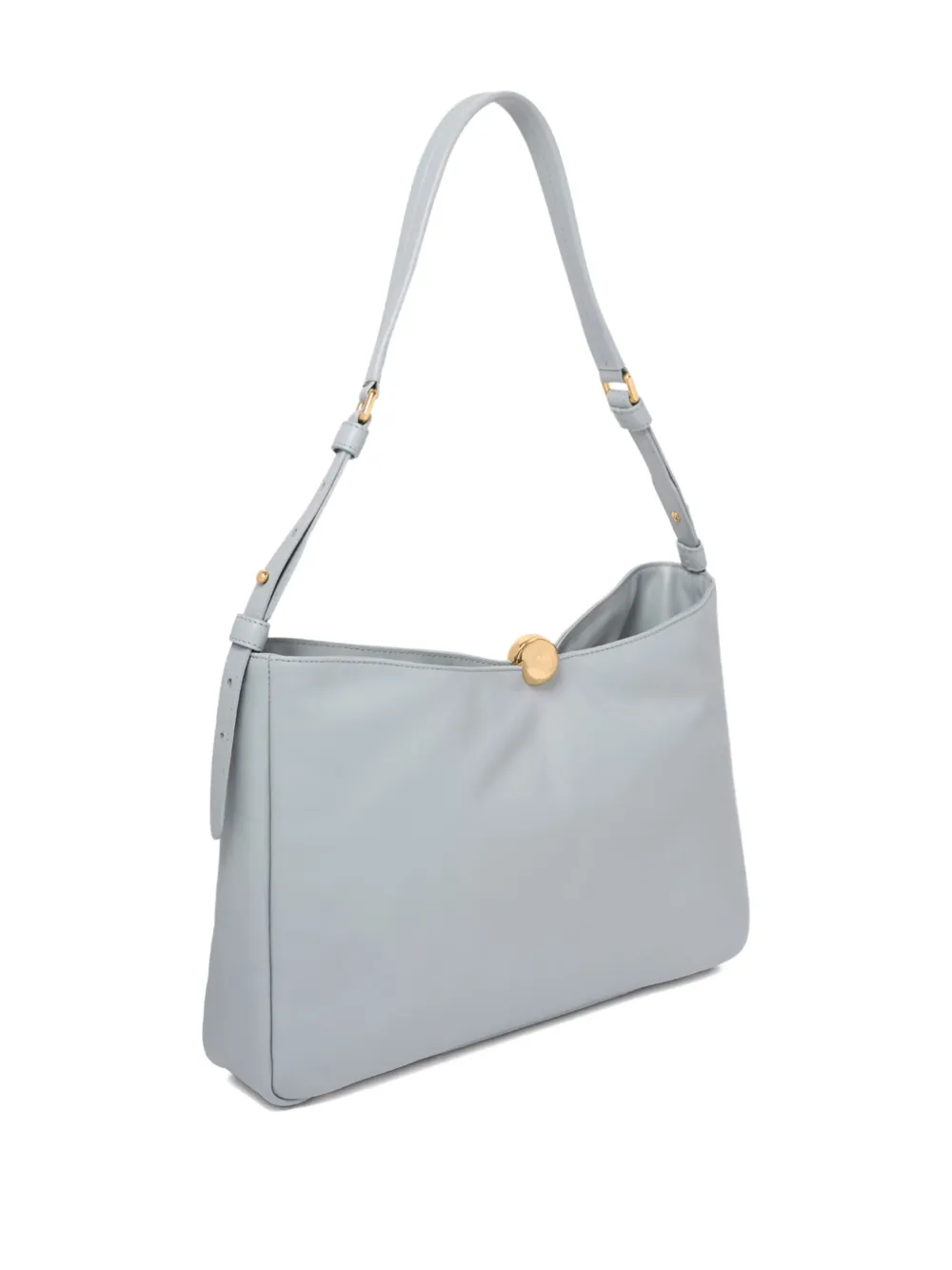 Furla Sfera Soft medium schoudertas met knoopsluiting Blauw