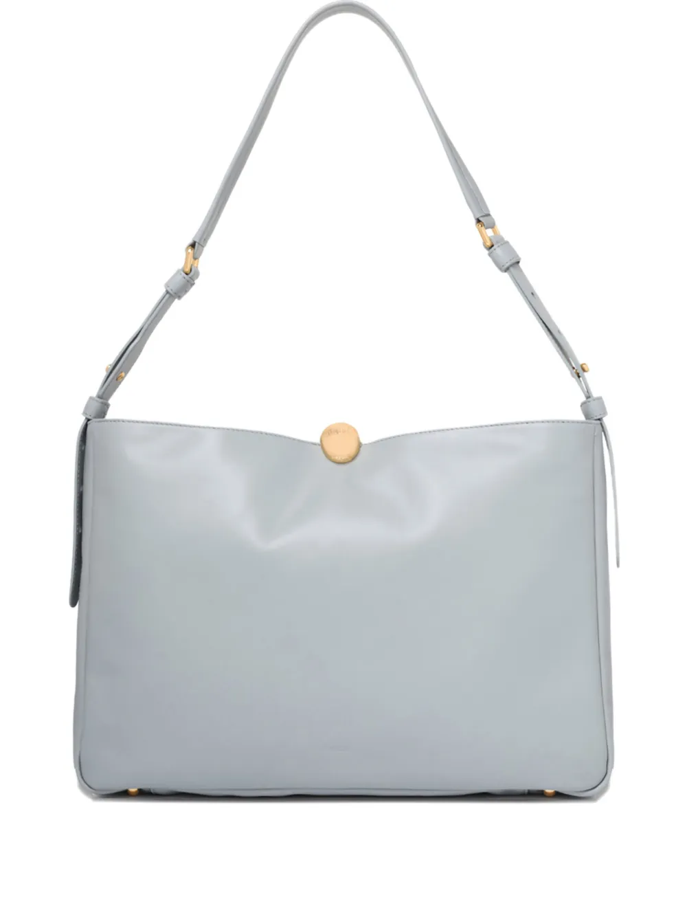 Furla medium Sfera Soft button-fastening shoulder bag Blauw