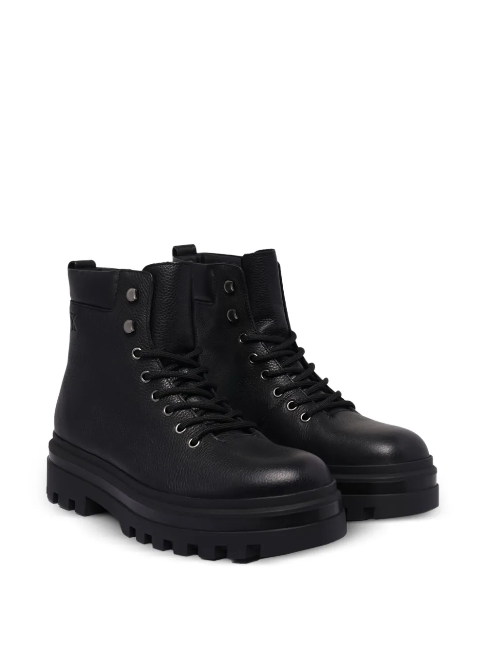 Calvin Klein bottines en cuir à lacets | chaussures de randonnée | Image 2