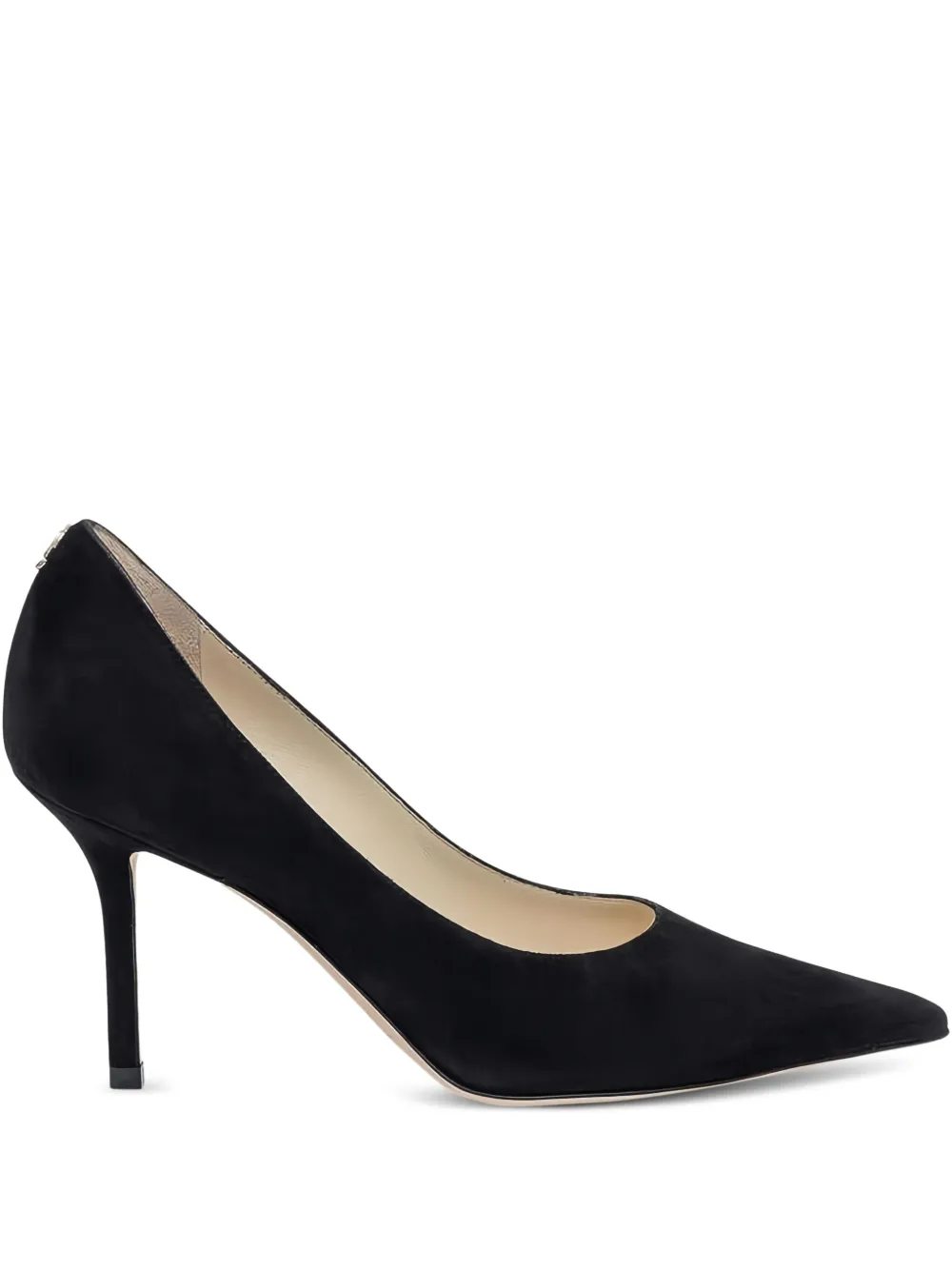 Jimmy Choo 60mm Love suede pointed-toe pumps Black