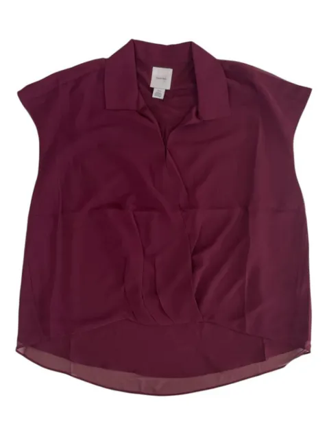 Calvin Klein collared blouse