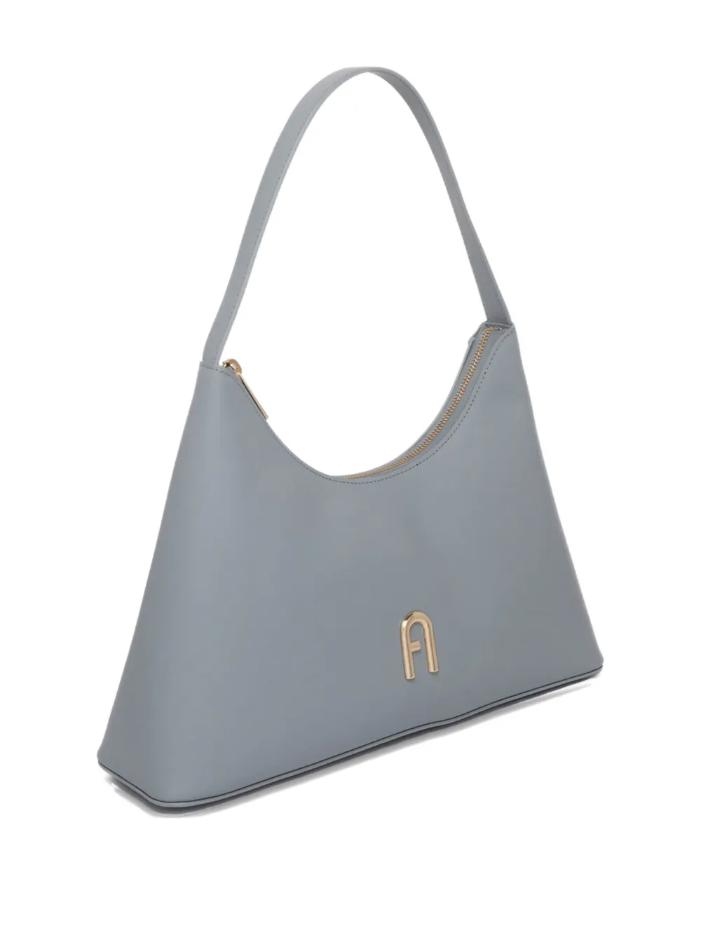 Furla small curved-top tote bag Blauw