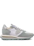 Philippe Model Paris Tropez Haute suede-panelling sneakers - Blue
