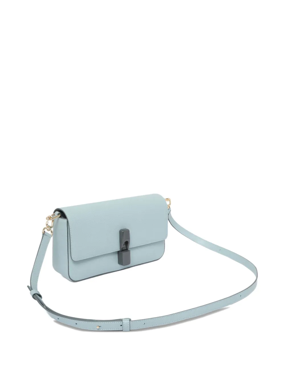 Furla Iride kleine schoudertas met gespsluiting Blauw