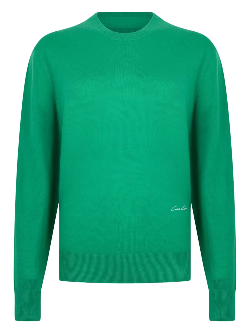 Calvin Klein logo-detail sweater | Green | Image 1