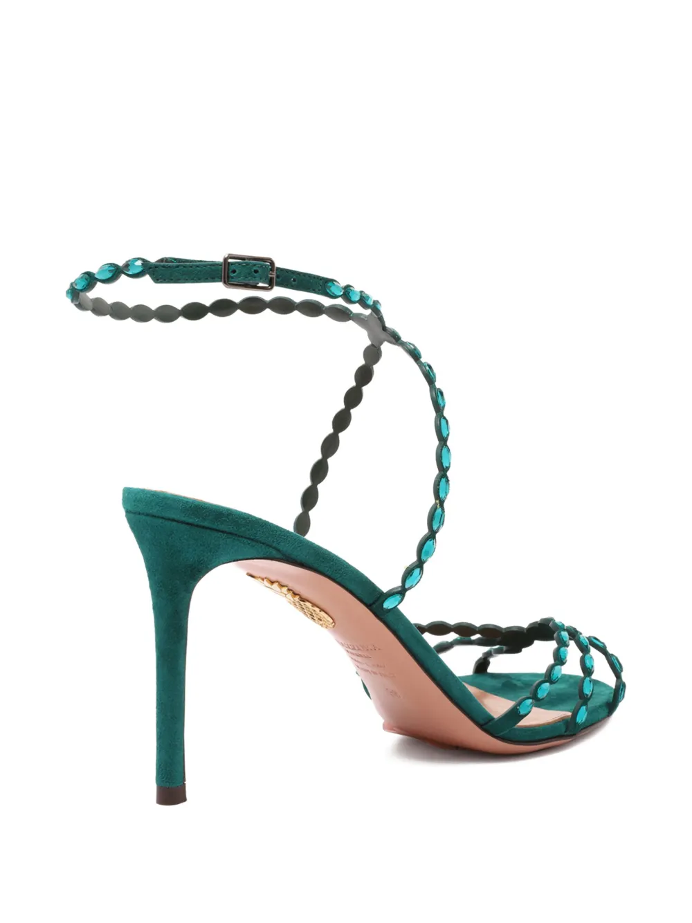 Aquazzura 85mm Love Struck sandals Green