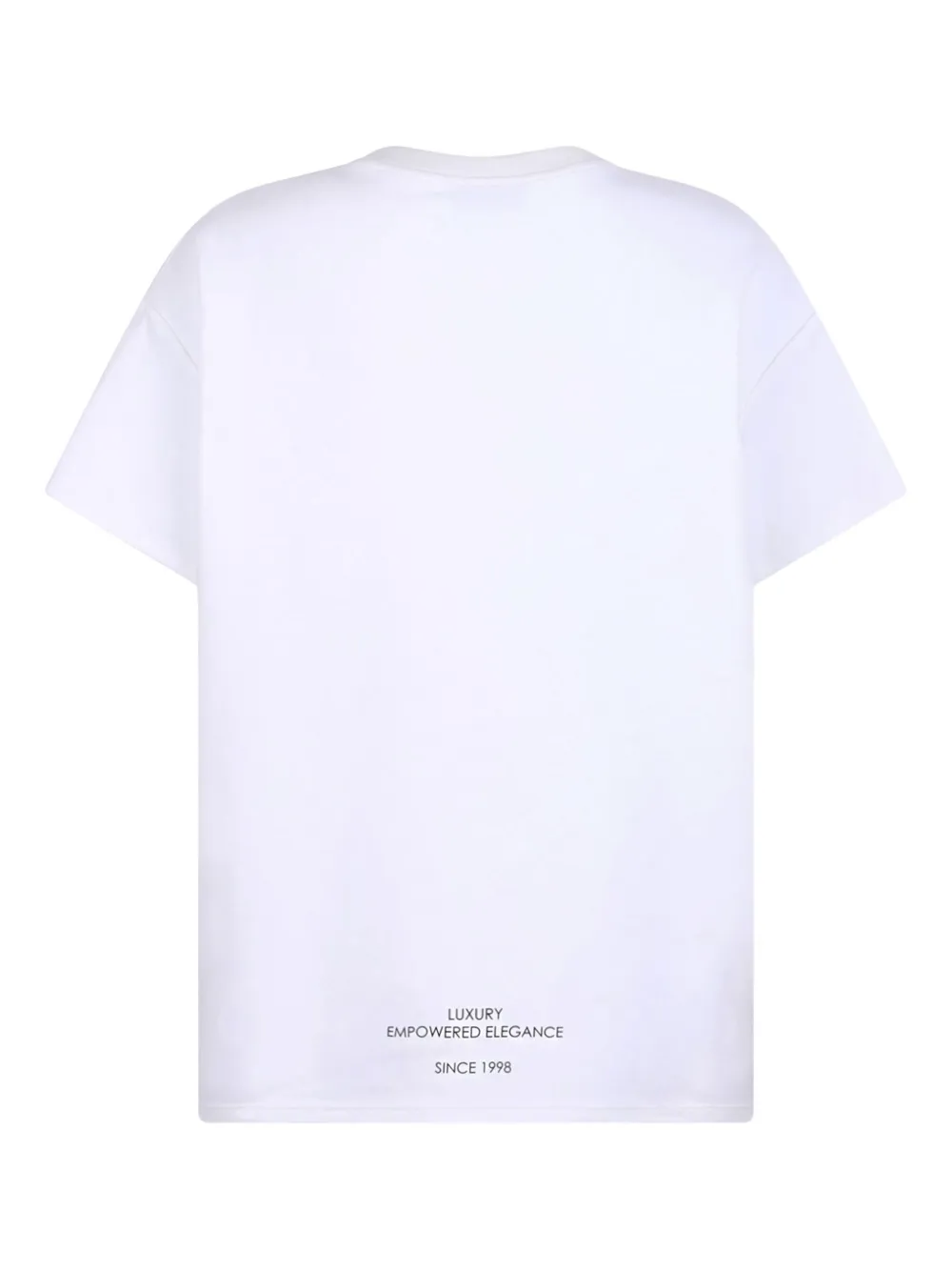 Elisabetta Franchi pocket logo-plaque sweater Wit
