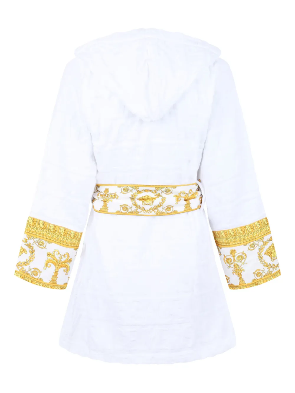 Versace Barocco-print hooded bathrobe | Towels & Bath Robes | Image 2