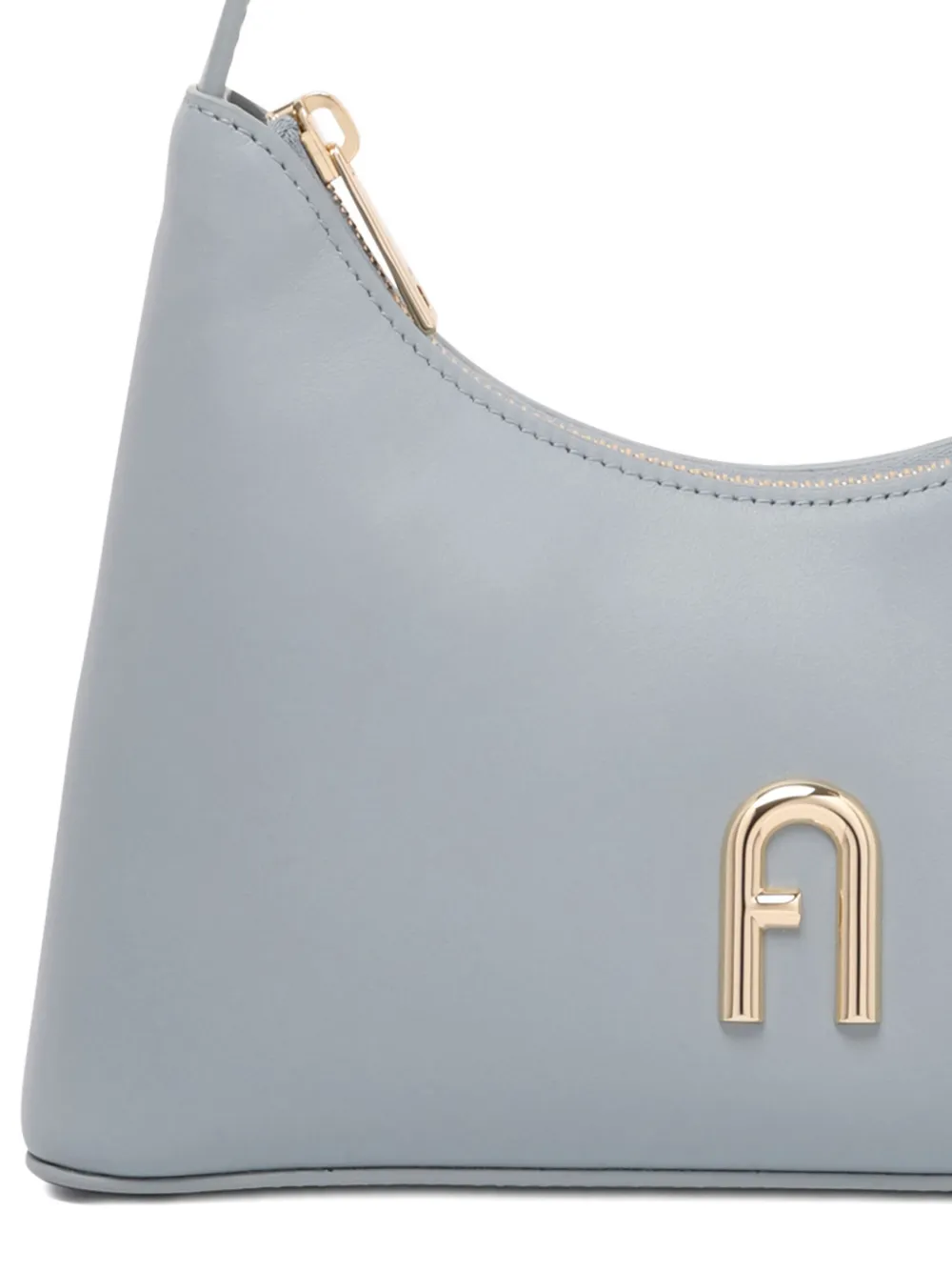 Furla Mini Azalea curved shoulder bag Blauw