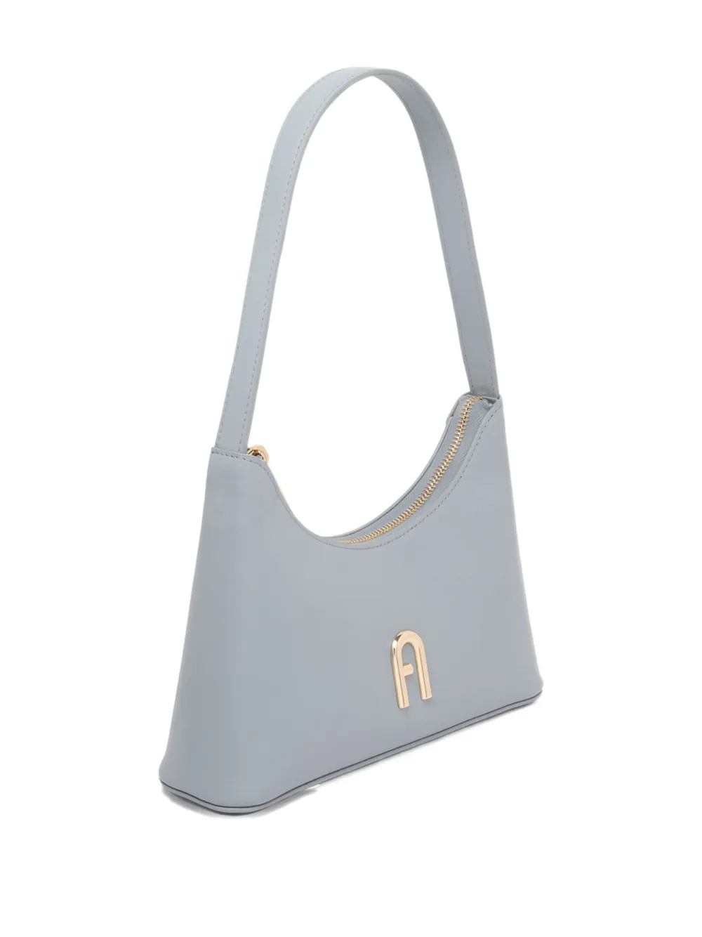 Furla Mini Azalea curved shoulder bag Blauw