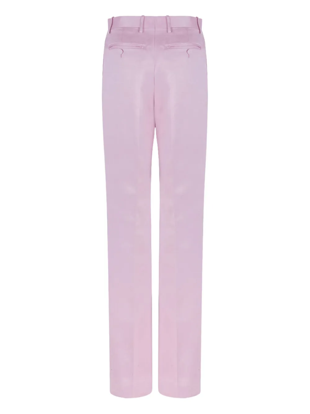 Tom Ford Buttoned Trousers In Purple