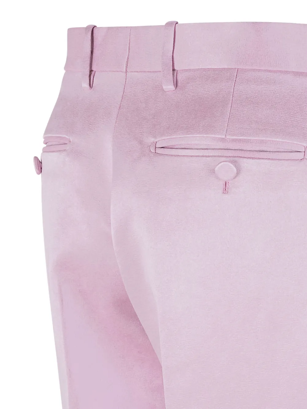 Tom Ford Buttoned Trousers In Purple