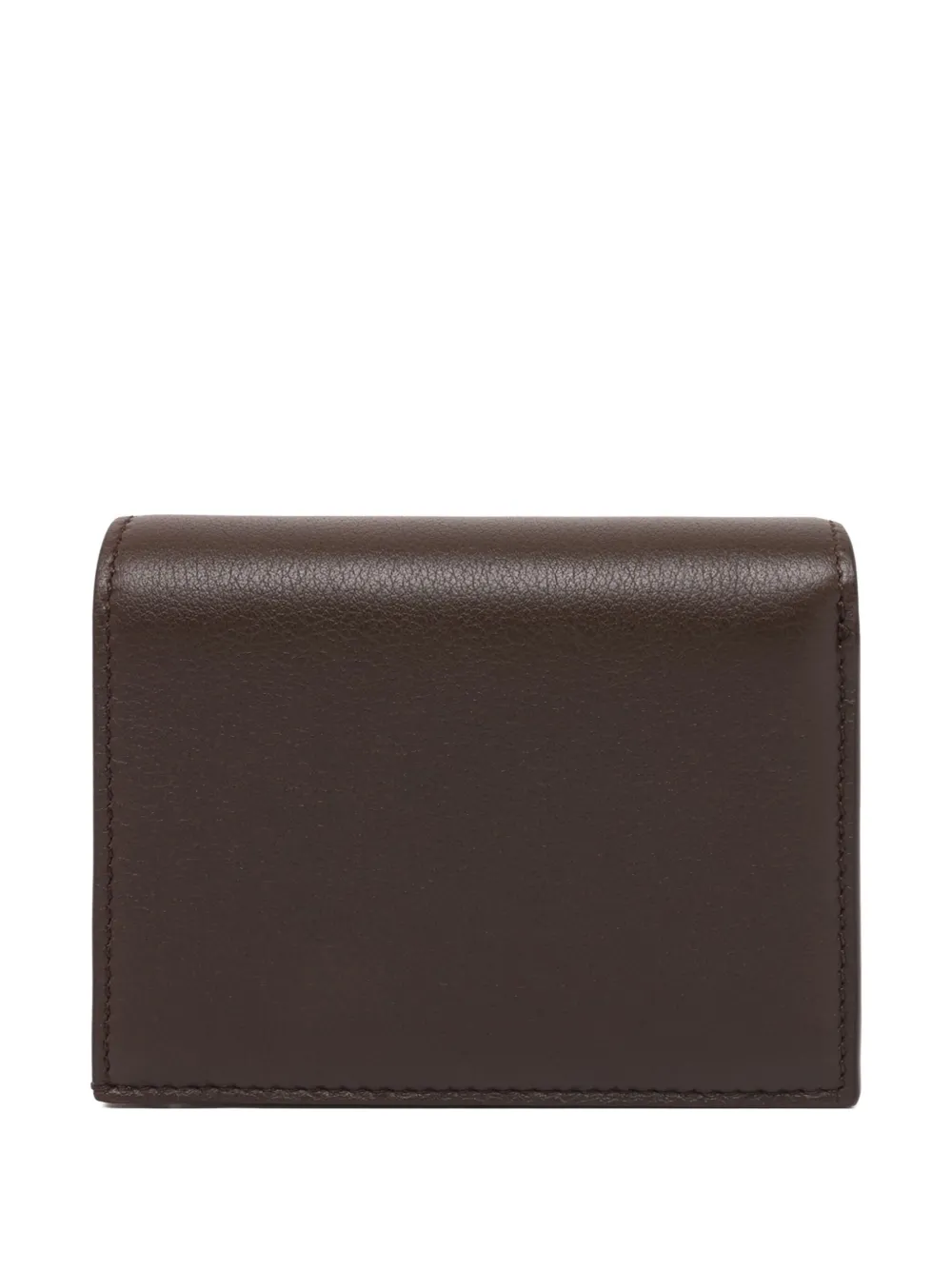 TOM FORD padlock leather wallet Bruin