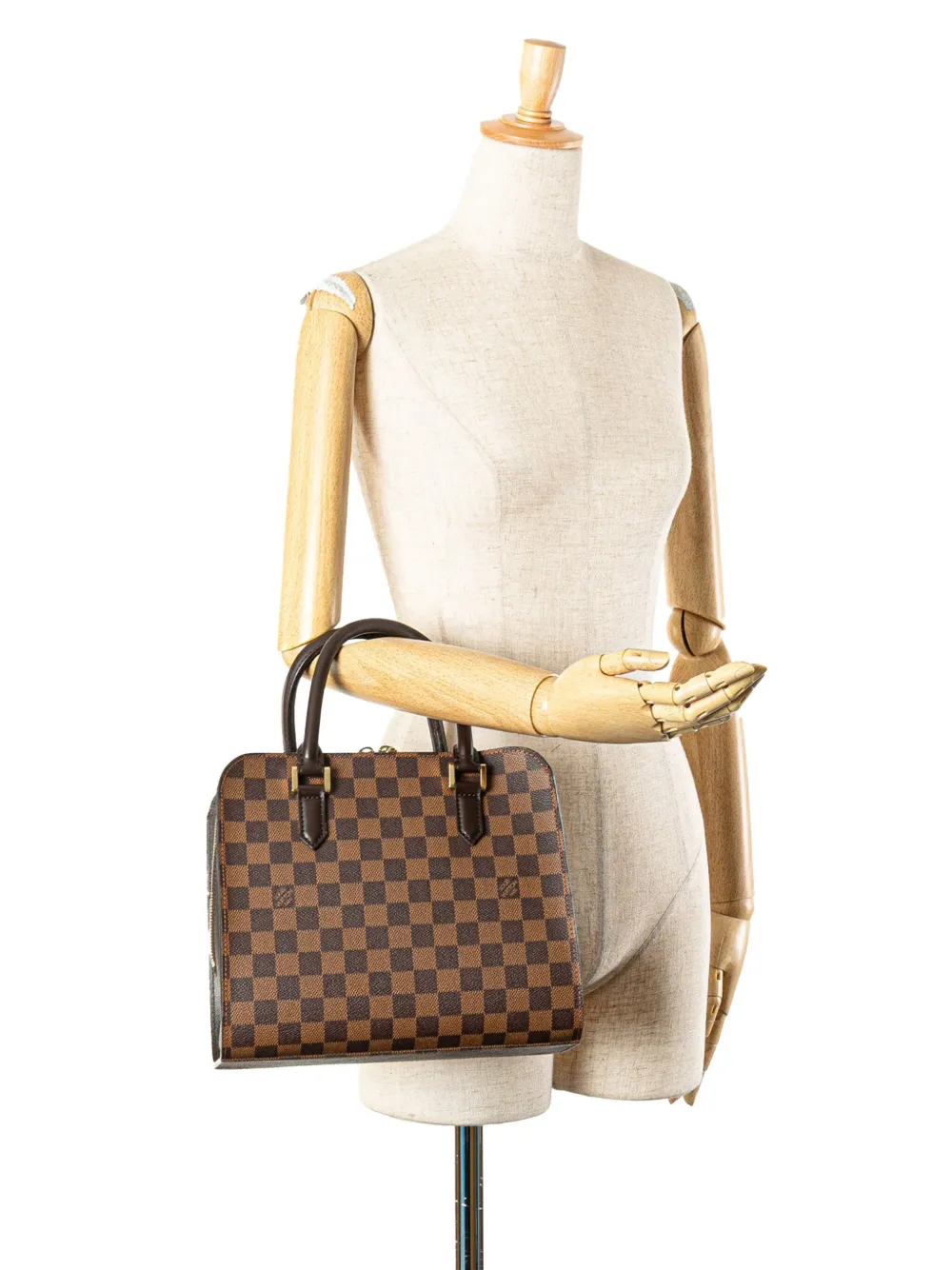 Louis Vuitton Pre-Owned 1999 Damier Ebene Triana handbag | Pre-Owned | Image 2
