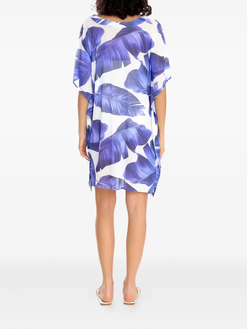 Brigitte Tuniek met print Paars