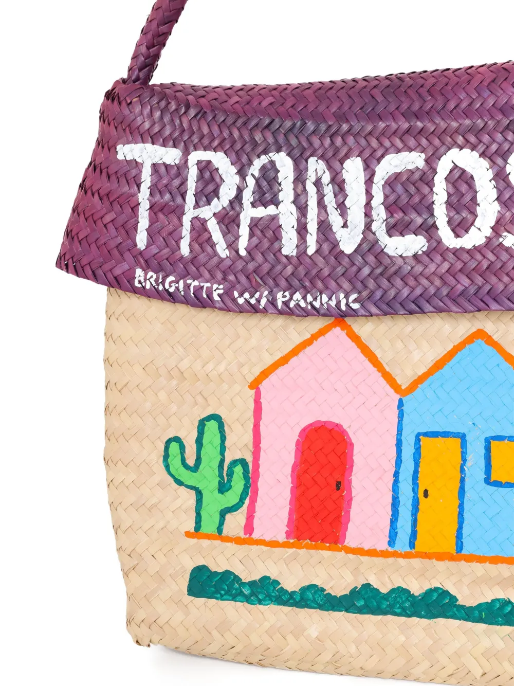 Brigitte Trancoso Vibes strandtas Paars