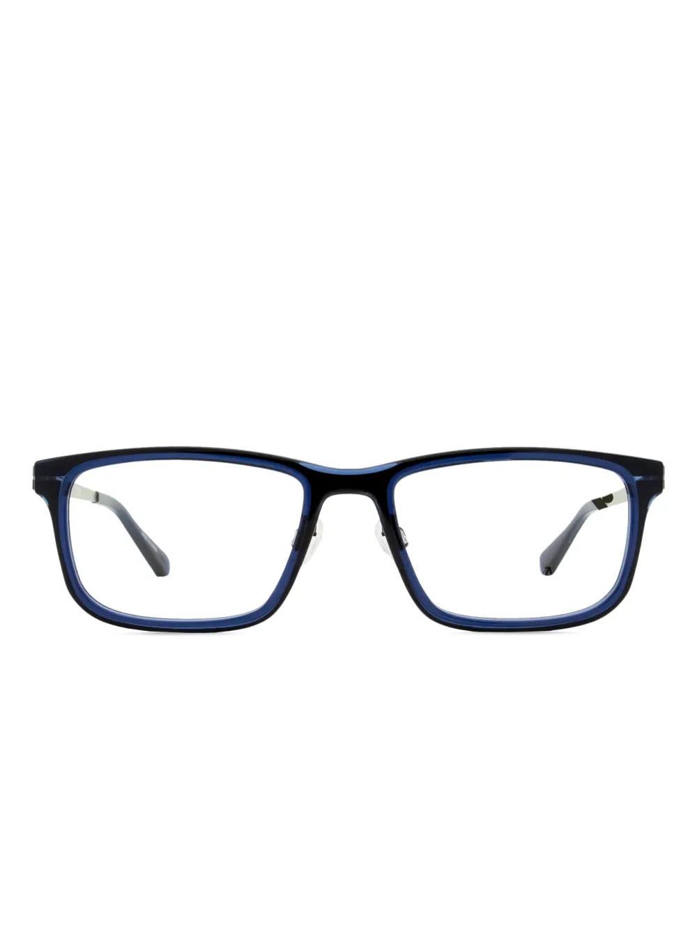 Shinola lentes con armazón rectangular | azul | Image 1