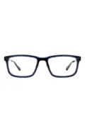 Shinola rectangle-frame glasses - Blue