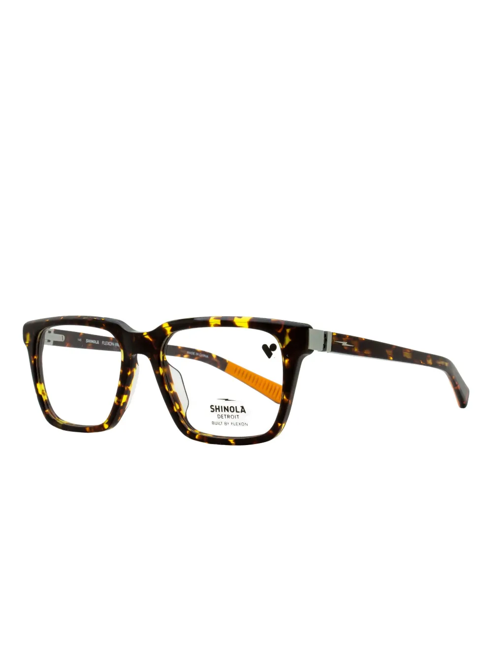 Shinola Flexon rectangle-frame glasses | Image 2