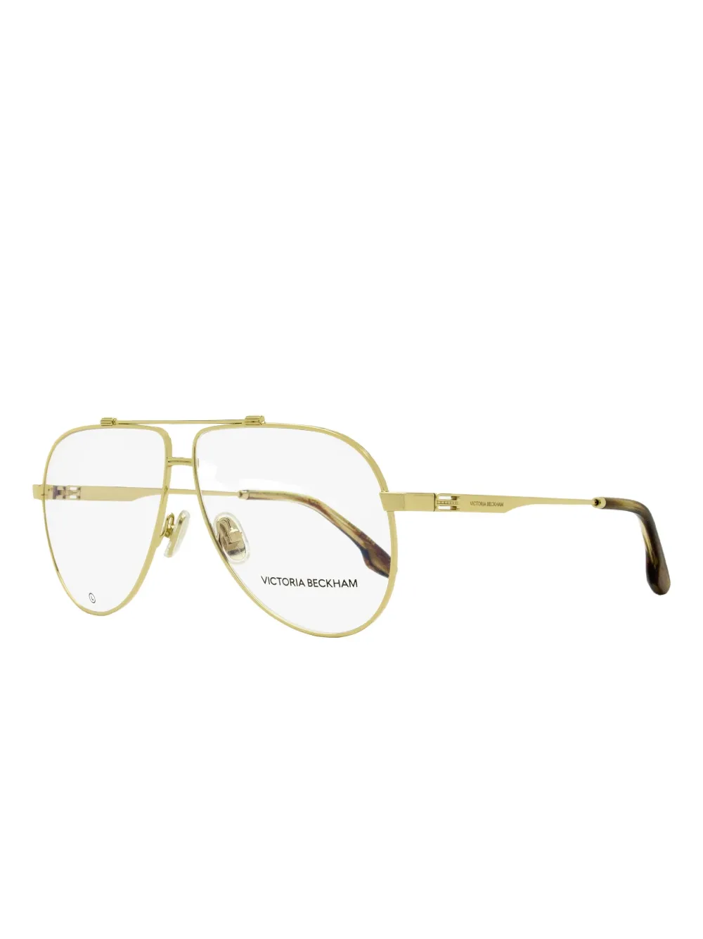 Victoria Beckham Eyewear Bril met piloten montuur Goud