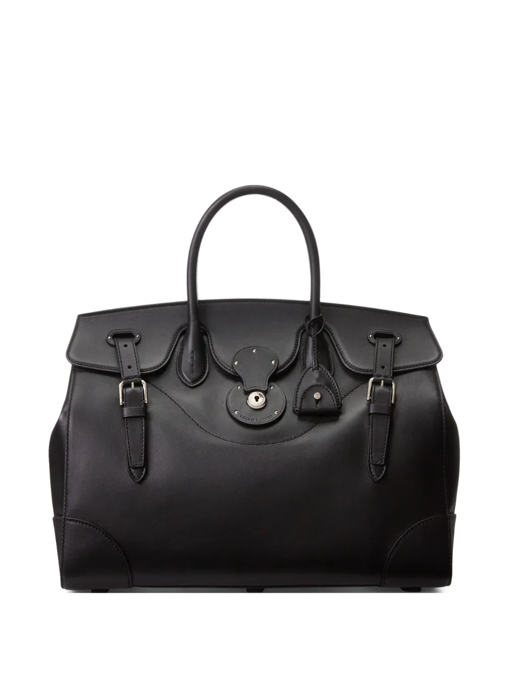 Ralph Lauren Collection Borsa Ricky con fibbia - Nero