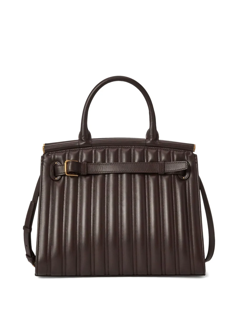 Ralph Lauren Collection Gewatteerde RL50 shopper - Bruin