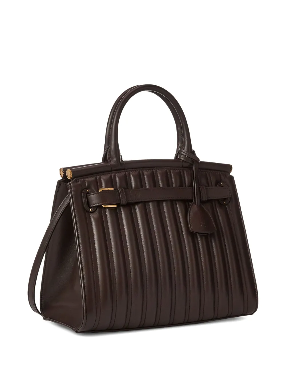 Ralph Lauren Collection Gewatteerde RL50 shopper Bruin
