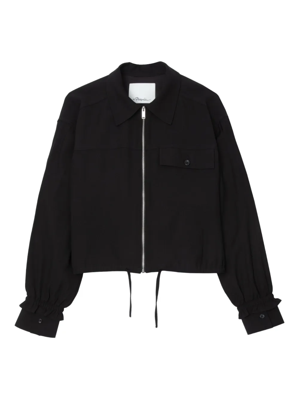 3.1 Phillip Lim zip-fastening blouse Zwart